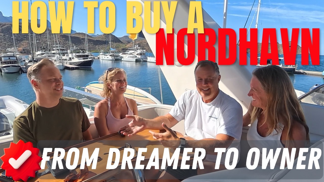 FROM DREAMERS TO OWNERS! ⚓ Buying a Nordhavn 57 (The Secret Reveal in Croatia!)
