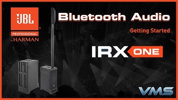 JBL IRX ONE Column PA | Pairing Bluetooth Audio