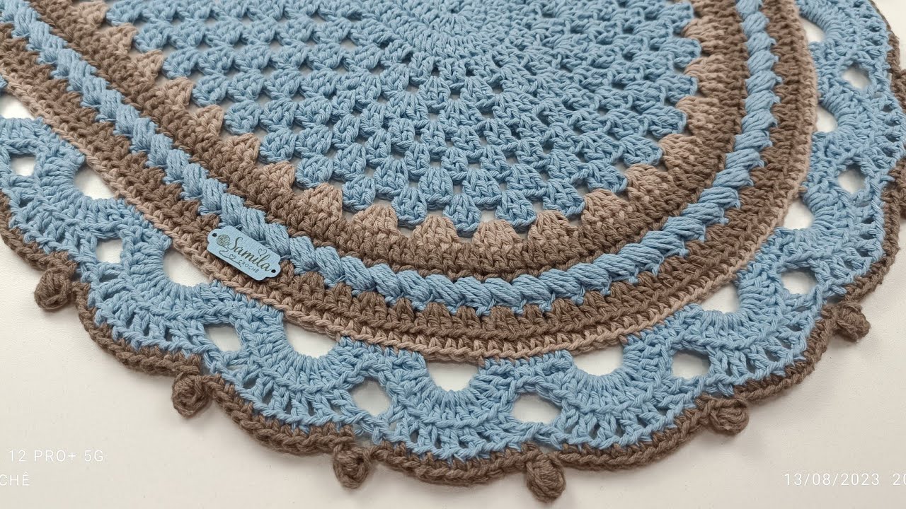 TAPETE JANA EM CROCHÊ