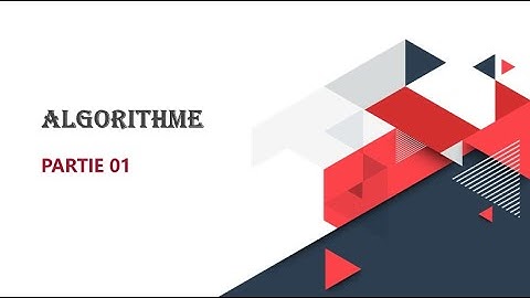 01. Introduction à l’algorithmique (Algorithme en Darija) S2 SMA SMI SMP MIP ISTA TCS TCL CP