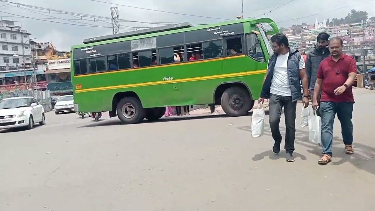 Coonoor Municipal Bus Stand|Bus|ooty|#