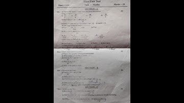 class 12th Maths first unit test 2025-26 😱 | Maharashtra board 💯| #firsttermexam  | #firstunittest |