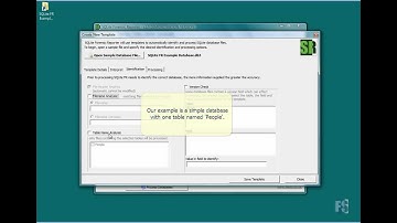 SQLite Forensic Reporter - Processing an unknown SQLite database