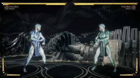 MK11 Frost-byte corner BnB corner combo (that also armor break - very easy)