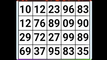 Number Search. Can You Keep Your Concentration to the End?【Match | brain game | puzzle】#24