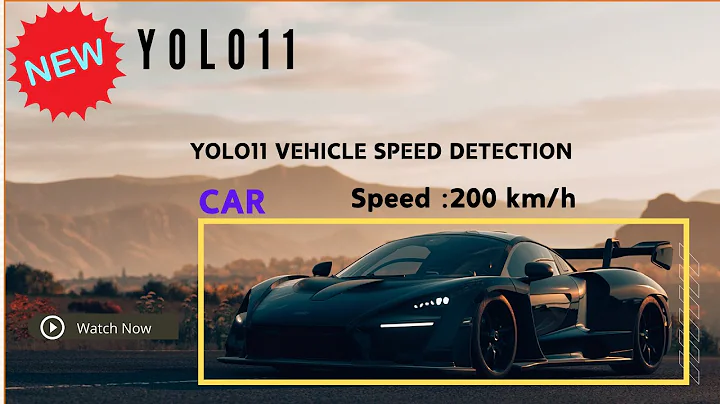 Yolo11 Car Speed Detection