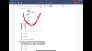 ACT G01    Math    Question 30