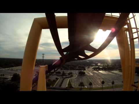 Montu Roller Coaster Front Seat POV Busch Gardens Tampa Florida Awesome 1080p HD Video Footage B&M