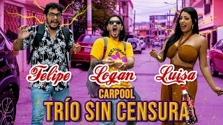 Felipe Crespo Y Luisa Espinoza En El Carpool De Logan Sin Censura Logan Y Logan