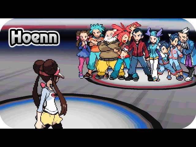 Pokémon Black 2 & White 2 : All Trainer Animations (HQ) 