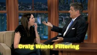 Craig couldn't stop laughing after her reaction