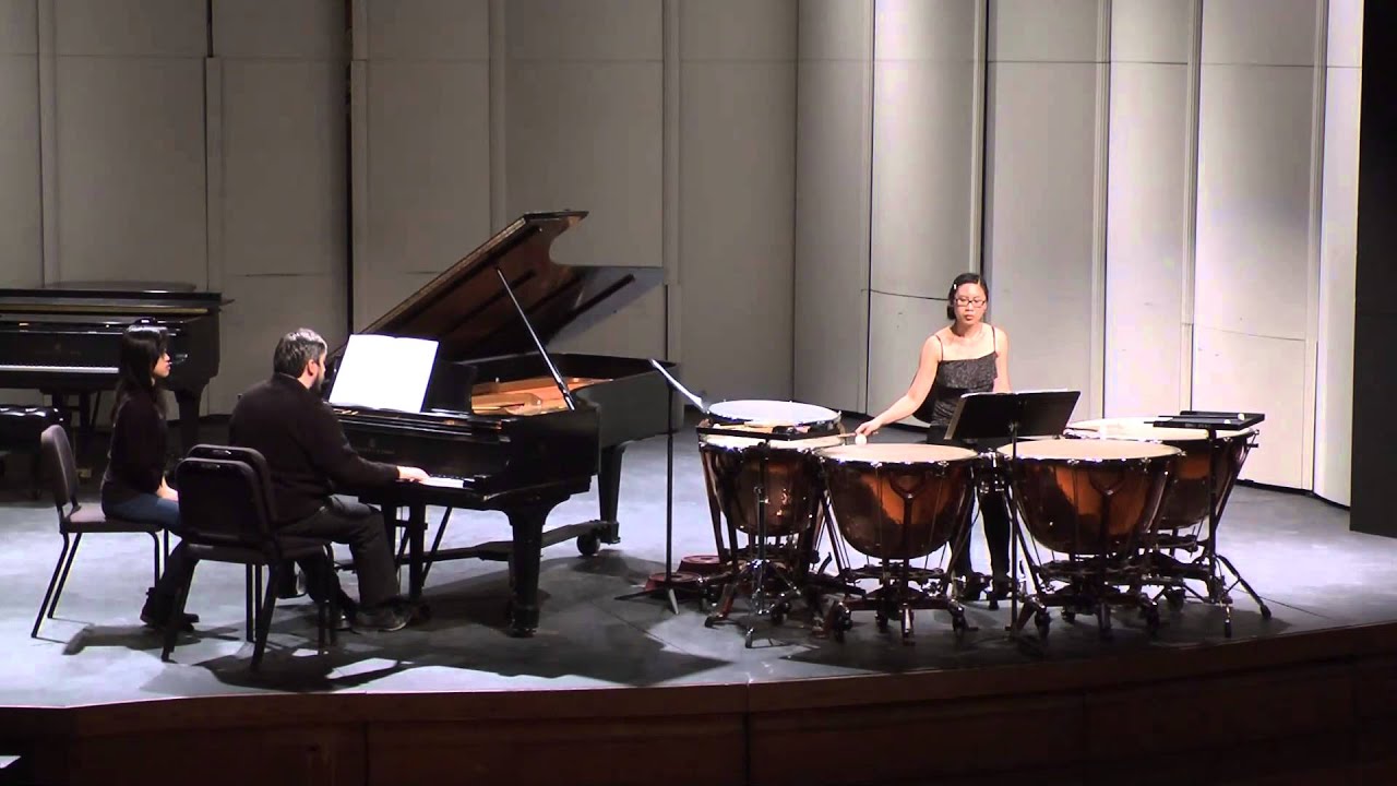 Concerto for Timpani and Orchestra no.1, 3rd movement by William Kraft (Piano Reduction) YouTube