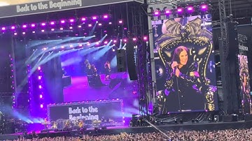 Back to the beginning Ozzy Osbourne final show 07 05 2025 Villa Park Birmingham