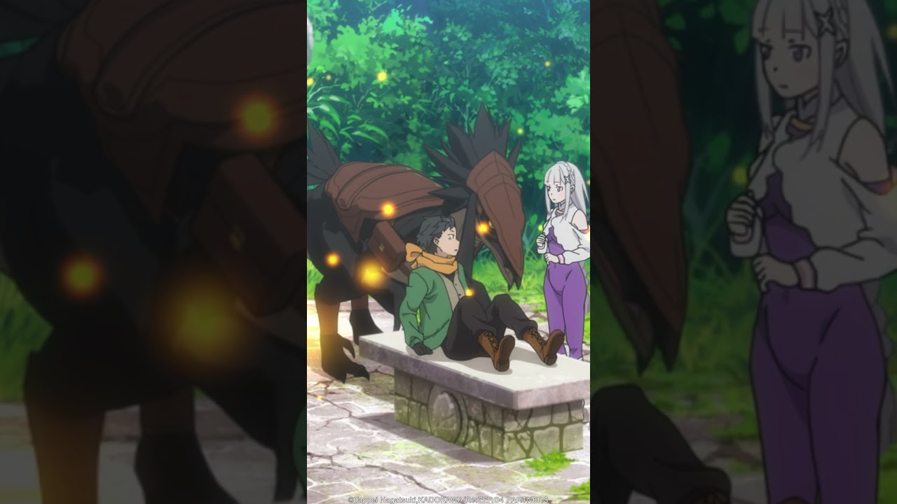 Gái xinh tóc bạch kim và bé gái tóc mũi khoan... - Re:Zero S4