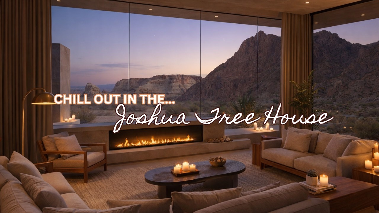 LIVE | Luxury Desert Retreat Ambience | Relaxing Piano for Deep Focus & Escape