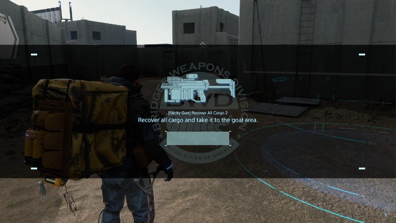 Death Stranding Director's Cut [Sticky Gun] Recover all Cargo 2 S