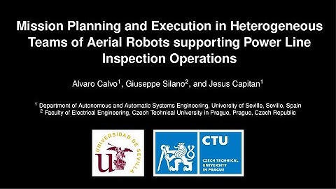 Mission Planning and Execution in Heterogeneous Teams of Aerial Robots for Powerline Maintenance