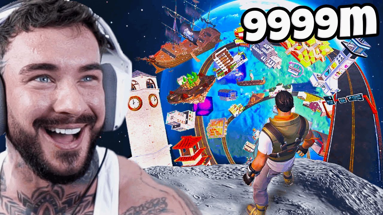 Zahrál Jsem Si OnlyUp Ve Fortnite, Rozbil Jsem Si...