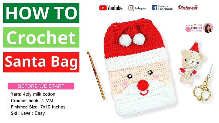 DIY Christmas Gift: Secret Santa Crochet Bag