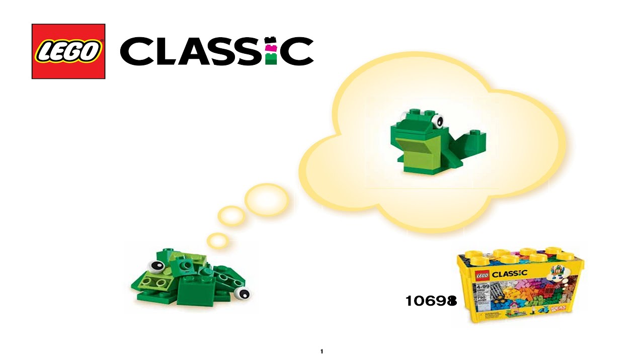 LEGO instructions - Classic - 10698 - Large Creative Brick Box