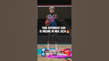 This 6’6 Offensive God is BROKEN In NBA 2k24! BEST BUILD IN 2K24! 😈🔥