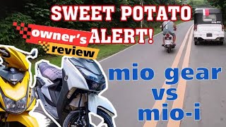 MIO GEAR OWNERS REVIEW! PLUS DOUBLE OVERTAKING NG ISANG KAMOTE!