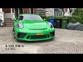 Review Porsche GT3 groen