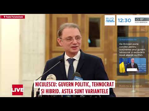 Luca Niculescu: Guvern politic, tehnocrat și hibrid, astea sunt variantele
