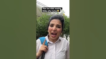 That One Nibbi After Tution- @thejagritikhuranashorts | #comedy