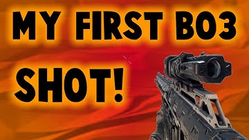 I Hit My First Bo3 Trickshot!