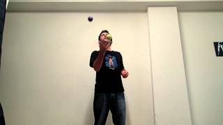 101 Juggling Tricks Tutorial 31 2 ball side smasher