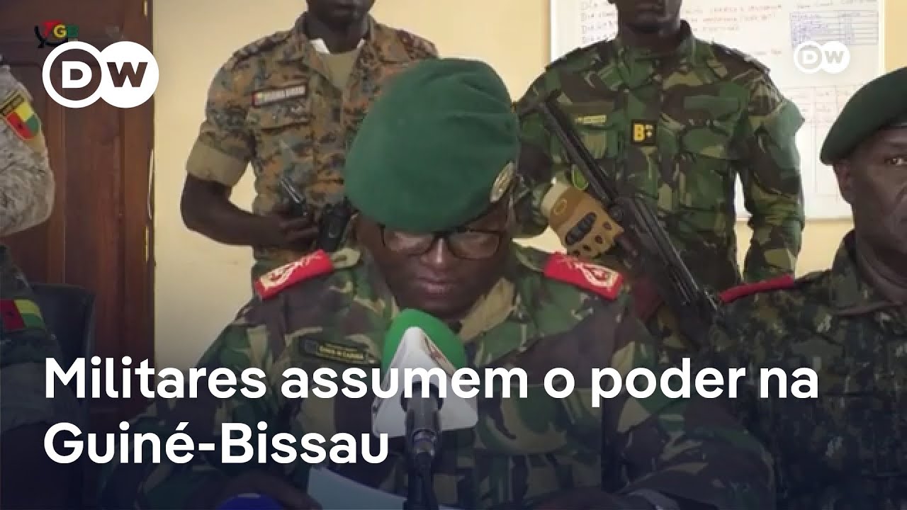 Golpe de Estado na Guiné-Bissau: Militares assumem o poder