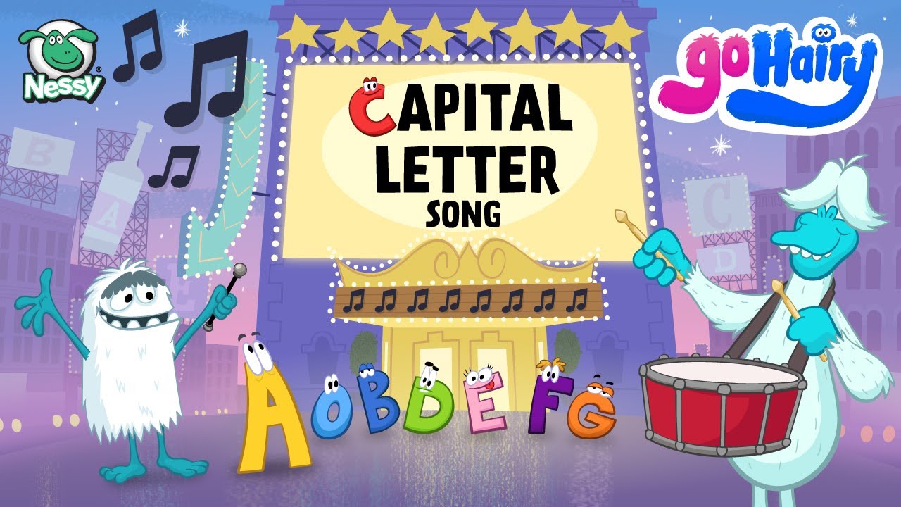 When Do You Use a Capital Letter  Singalong for Kids  The Capital Letter Song  Learn the Alphabet