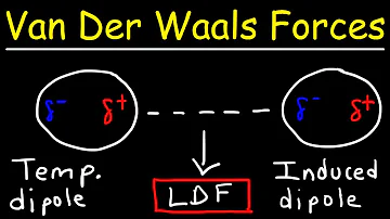 What type of bond is van der Waals?