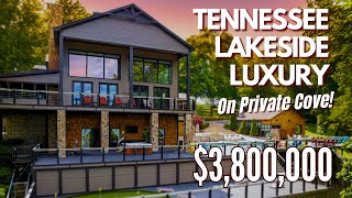 Inside a $4,500,000 Tennessee Lakefront Mansion |1657 Boswell Rd, Winchester, TN