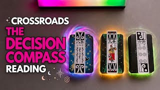 Crossroads— the decision compass 🤔🧭 ✨ timeless reading