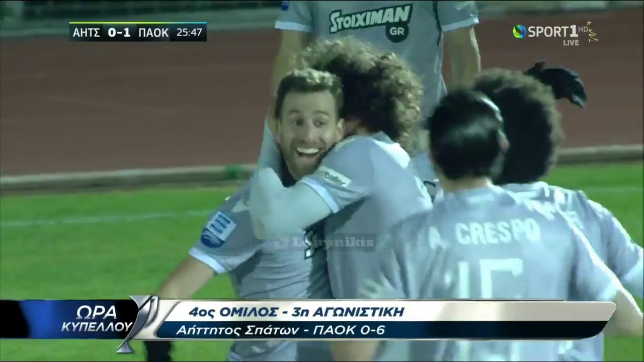 Αήττητος Σπάτων - ΠΑΟΚ 0-6 Στιγμιότυπα & Δηλώσεις | Κύπελλο | Φάση ομίλων 3η αγ. {20.12.2018}