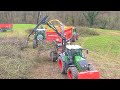 2 fendt 1050 au broyage de bois  fastrac 4220 icon  lair 3 essieux 