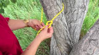 How to tie Bowline survival knots - a better method