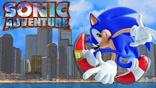Sonic Adventure: Upscaled Textures + CGI Cutscenes Mod!