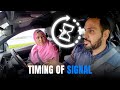 Timing of signal | UK driving lesson