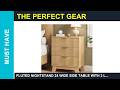 Fluted Nightstand 24 Wide Side Table with 3 Large Review Is it Worth it