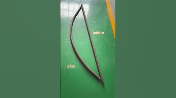 How to bend square tube into a curve? #bendingmachine#pipebendingmachine #shorts