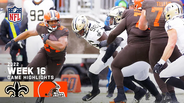 New Orleans Saints vs. Cleveland Browns | 2022 Wee...
