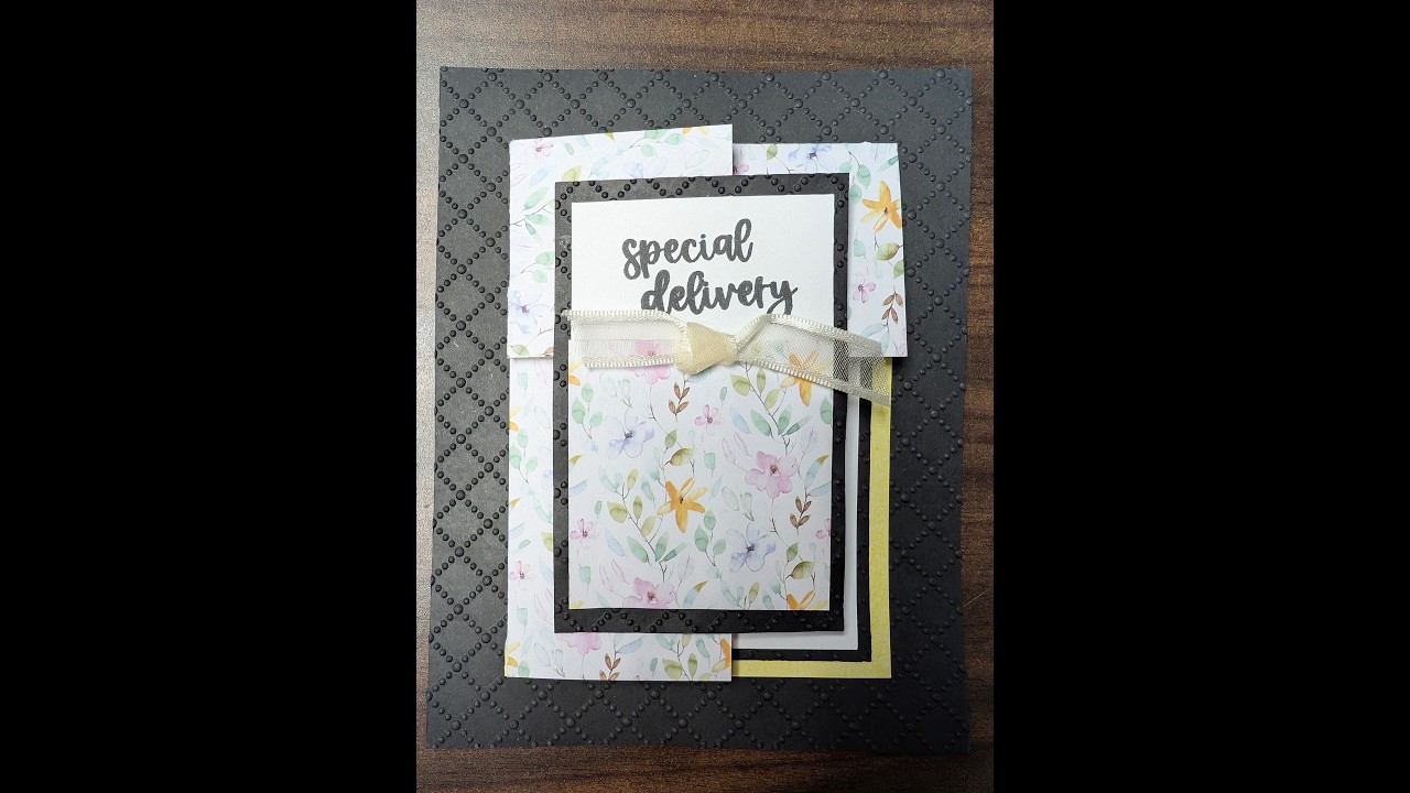 Mini Corner Fold Card