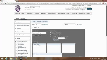 Creating Holiday Calendar