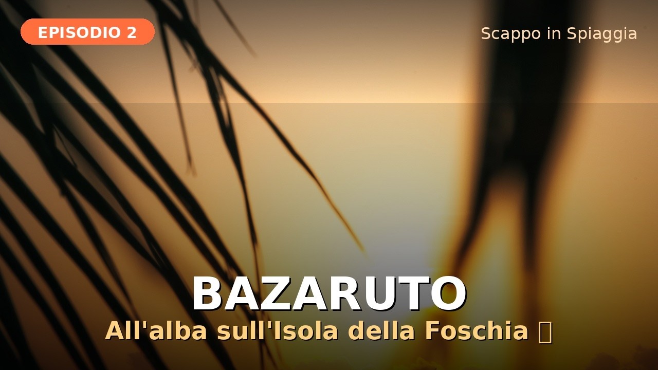Bazaruto, Mozambico: l'isola della foschia all'alba 🌅 | Scappo in Spiaggia Ep. 2