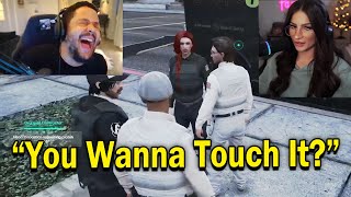 Nick's Coworker Tries to Pick Up Fandy with His Big Black...| GTA RP