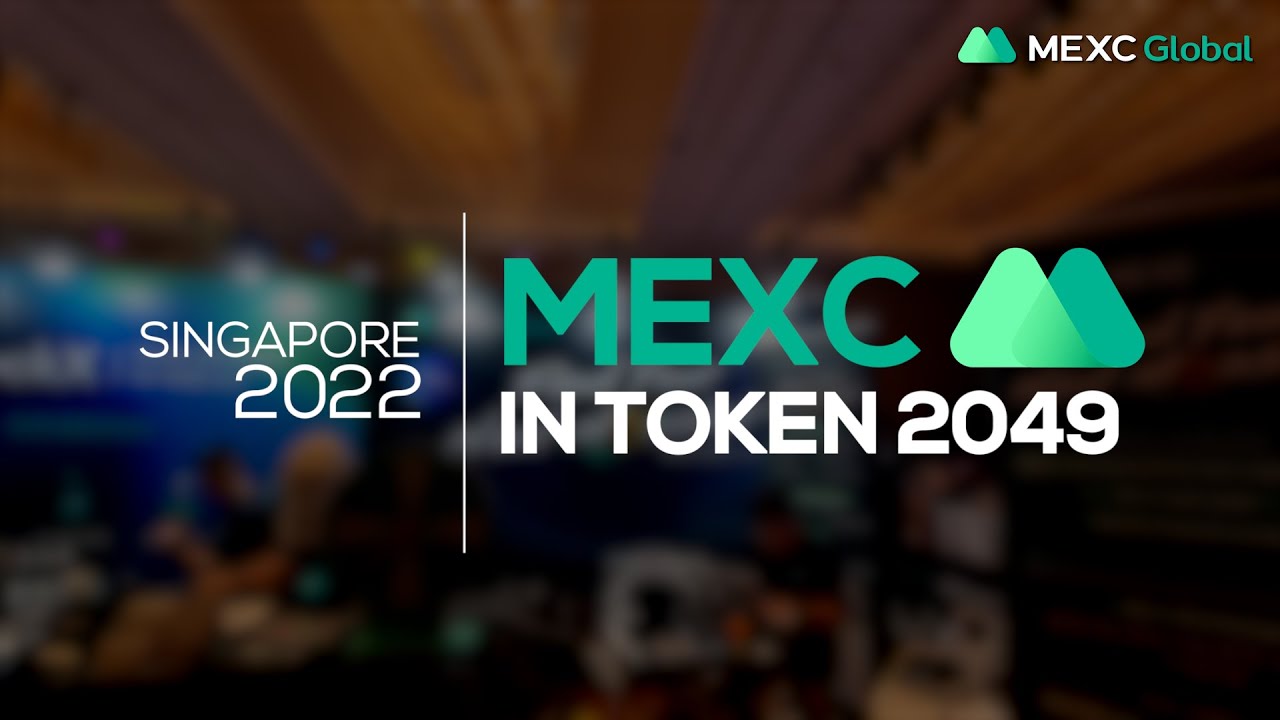 MEXC at the TOKEN 2049 EXPO 💰 2022 in Singapore