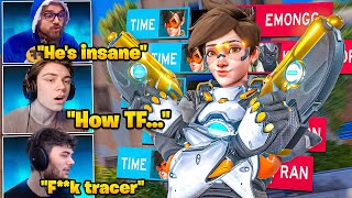 Killing Streamers With Tracer In Overwatch 2 W Reactions